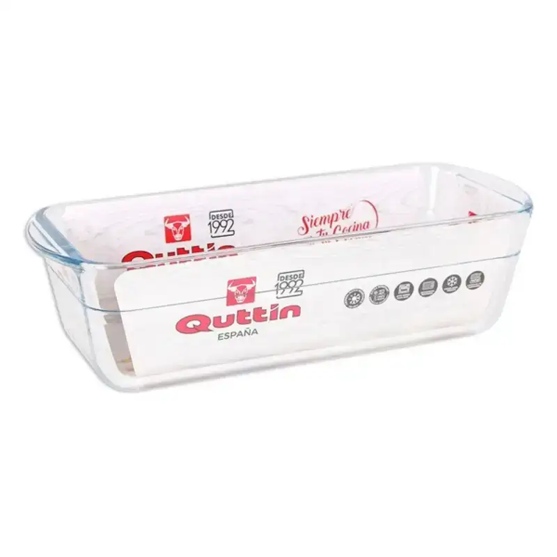 Moule rectangulaire quttin 1 7 l verre 28 2 x 11 6 x 7 7 cm _2134. DIAYTAR COTE D'IVOIRE - Là où Choisir est une Célébration de l'Artisanat. Explorez notre gamme variée et choisissez des produits qui incarnent la tradition et le talent des artisans du Côte d'Ivoire.