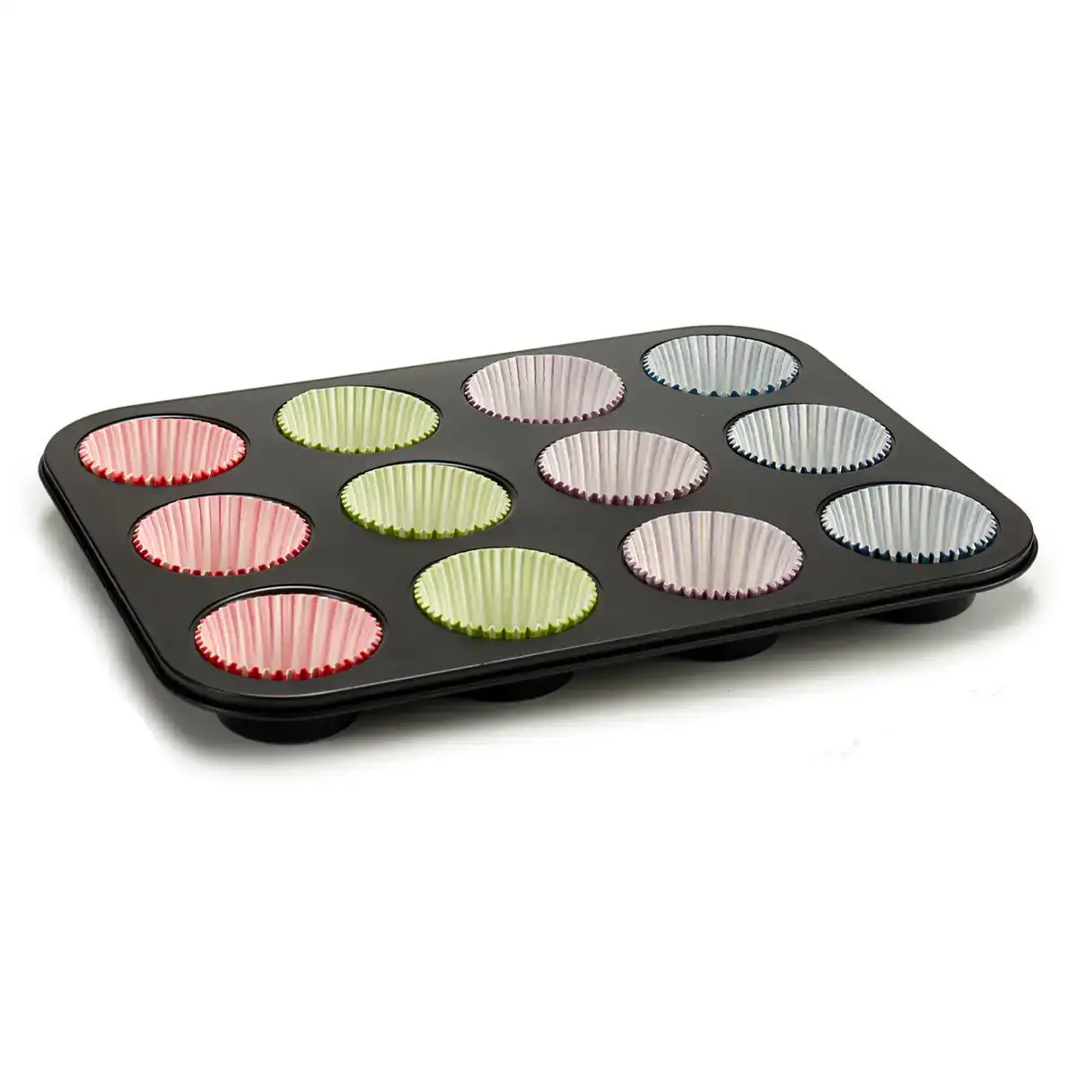 Moules a muffins multicouleur plateau pour four 7 x 7 x 3 cm 35 x 3 x 26 5 cm_6110. Entrez dans le Monde de DIAYTAR COTE D'IVOIRE - Où la Satisfaction est la Priorité. Explorez notre sélection pensée pour vous offrir une expérience de shopping qui va au-delà de vos attentes.