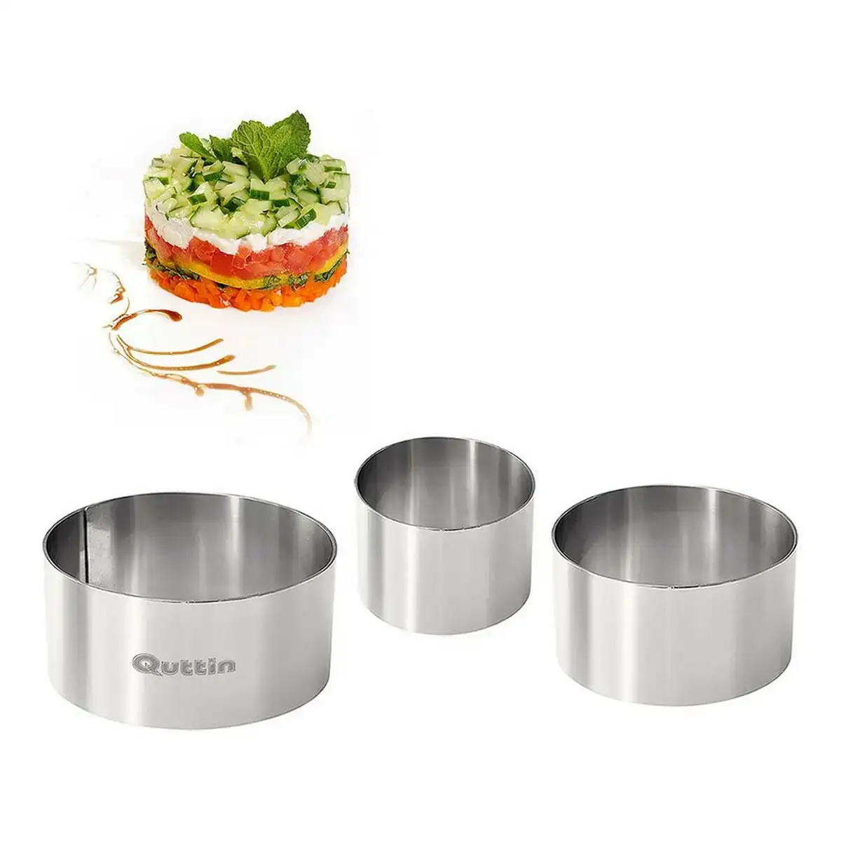 Moules quttin rond argente acier inoxydable 3 pcs _4852. Plongez dans l'Expérience DIAYTAR COTE D'IVOIRE - Où Chaque Produit a une Histoire. Explorez notre boutique en ligne pour trouver des articles qui incarnent la passion et la créativité du Côte d'Ivoire.