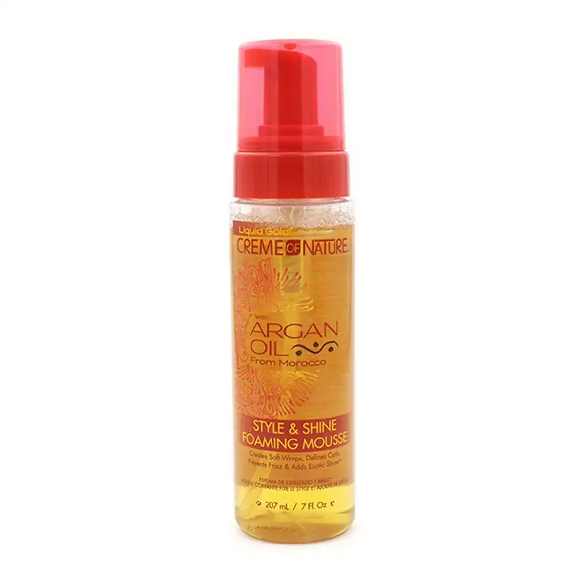 Mousse fixante argan oil creme of nature 207 ml _5648. DIAYTAR COTE D'IVOIRE - Votre Passage vers l'Élégance Accessible. Parcourez notre boutique en ligne pour trouver des produits qui vous permettent d'allier style et économies.