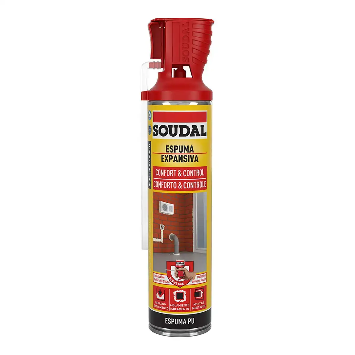 Mousse soudal confort control 123921 polyurethane 600 ml_1419. DIAYTAR COTE D'IVOIRE - Où Choisir Devient une Expression de Soi. Découvrez notre boutique en ligne et trouvez des articles qui révèlent votre personnalité et votre style.