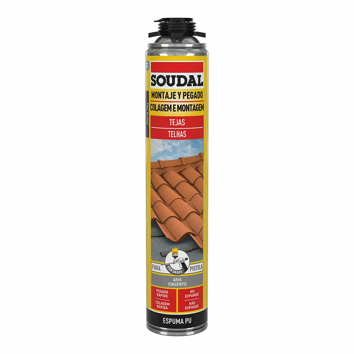 Mousse soudal polyurethane revolver toit gris 750 ml_9436. DIAYTAR COTE D'IVOIRE - Là où la Découverte est au Rendez-vous. Plongez dans notre catalogue et trouvez des articles qui éveilleront votre curiosité et élargiront vos horizons.