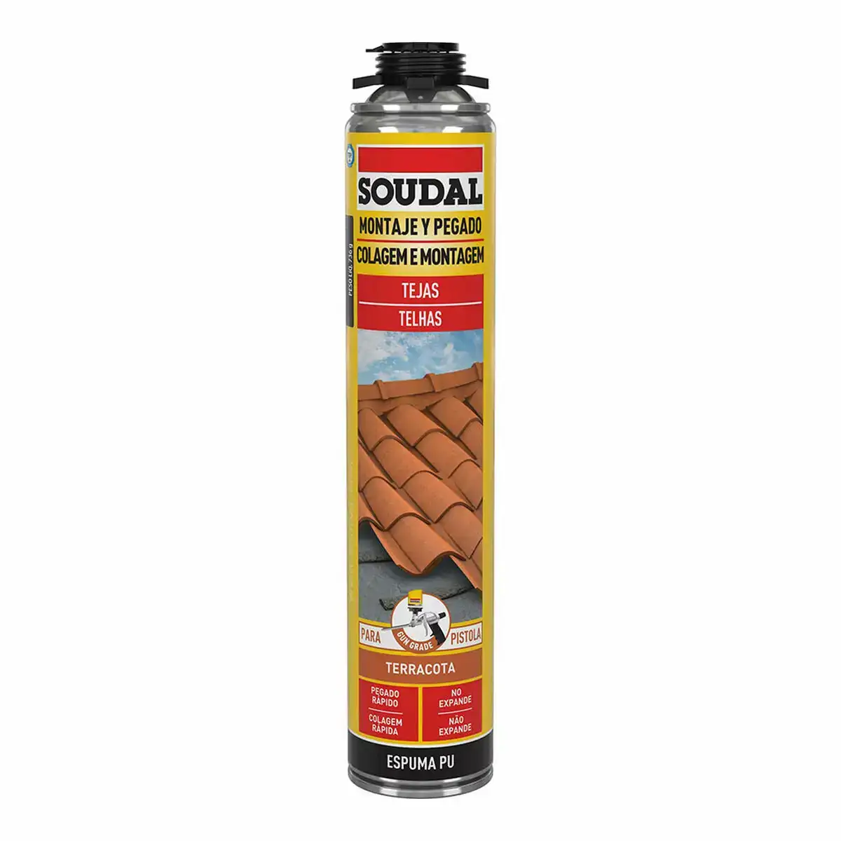 Mousse soudal polyurethane revolver toit rouge 750 ml_5452. DIAYTAR COTE D'IVOIRE - L'Odyssée du Shopping à Votre Portée. Parcourez notre boutique en ligne et partez à la découverte d'articles qui rendront chaque jour spécial.