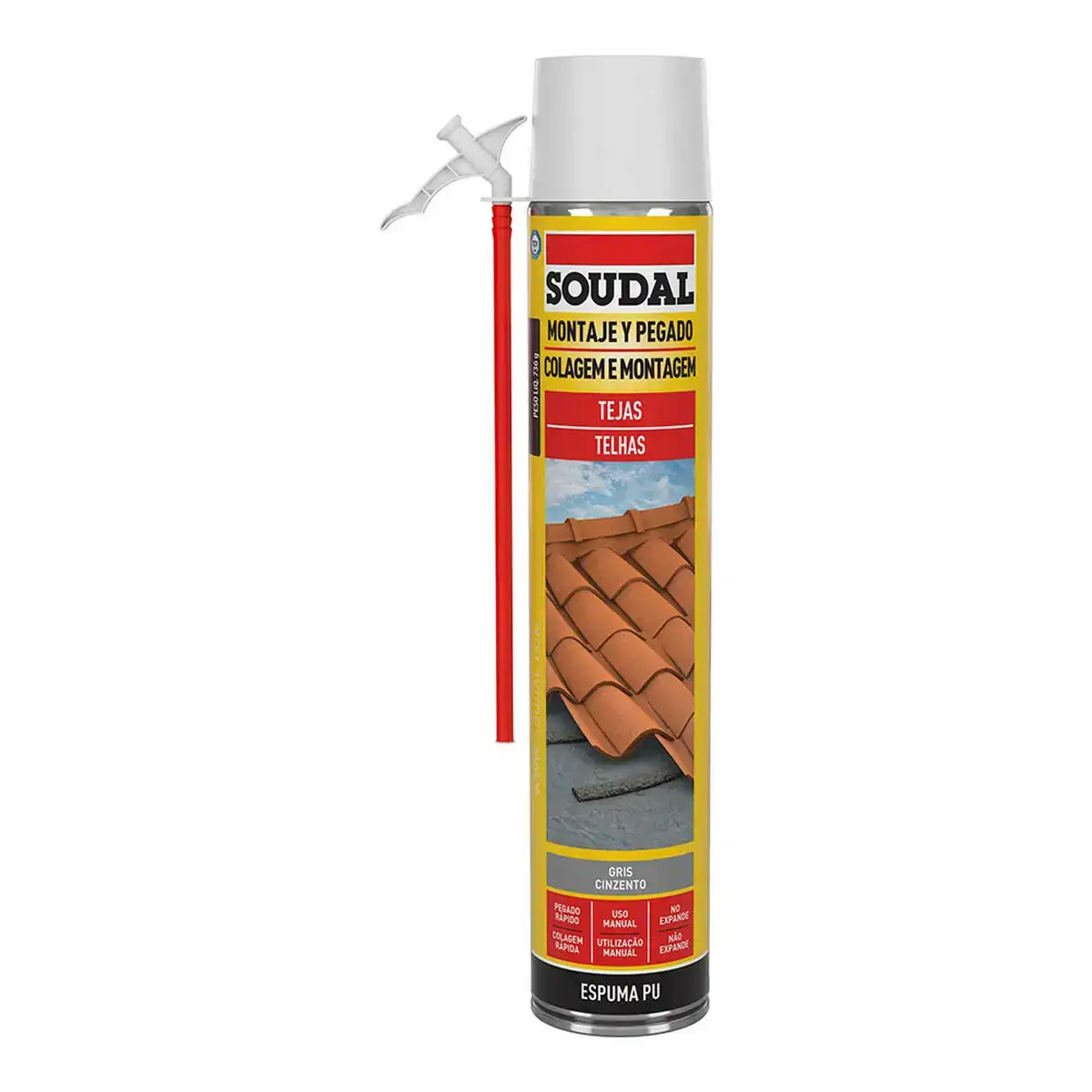 Mousse soudal polyurethane toit gris 750 ml_8380. DIAYTAR COTE D'IVOIRE - Où Choisir est un Plaisir Responsable. Explorez notre boutique en ligne et adoptez des produits qui reflètent notre engagement envers la durabilité.