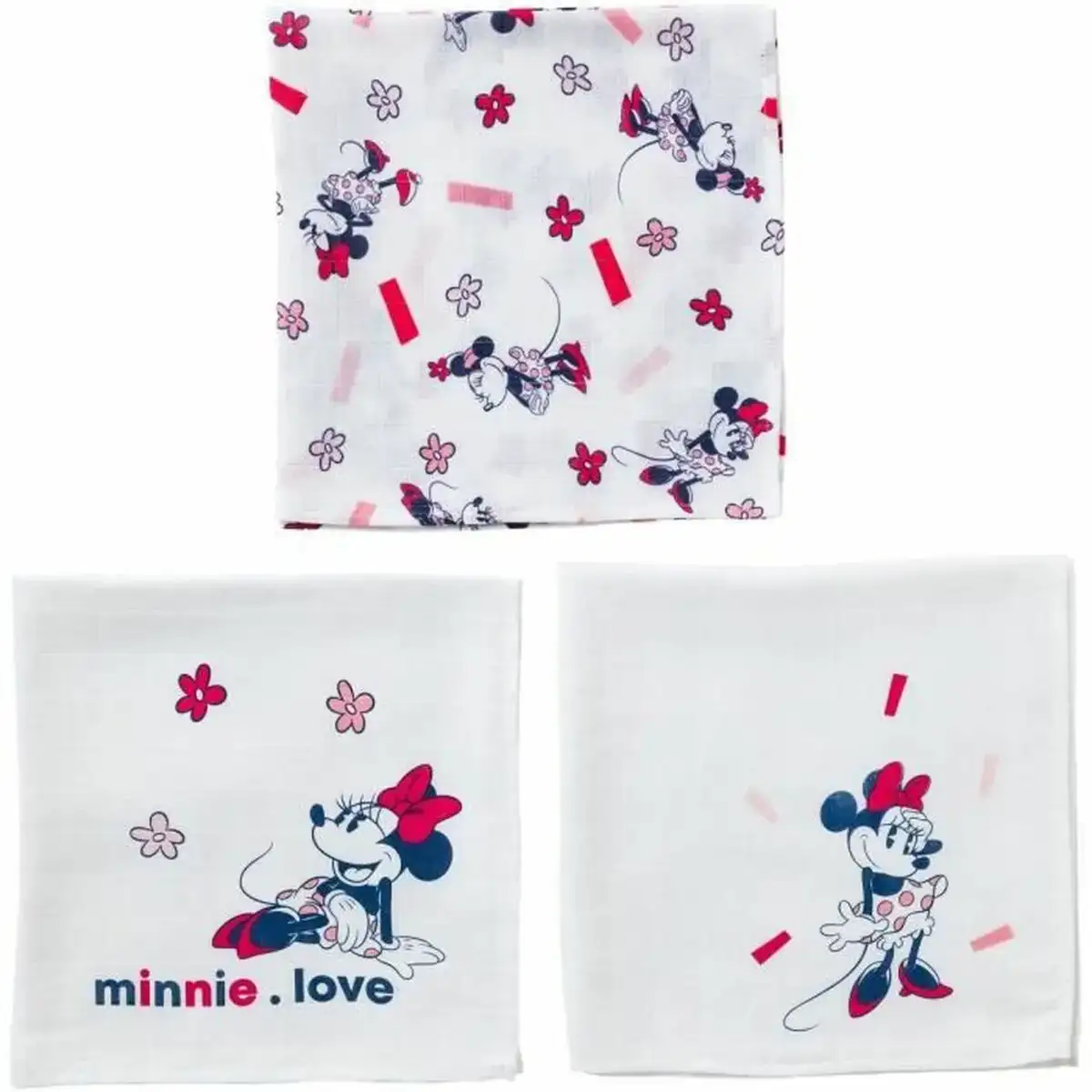 Mousseline disney 60 x 60 cm minnie mouse_2358. Bienvenue chez DIAYTAR COTE D'IVOIRE - Où Choisir est un Voyage. Plongez dans notre plateforme en ligne pour trouver des produits qui ajoutent de la couleur et de la texture à votre quotidien.