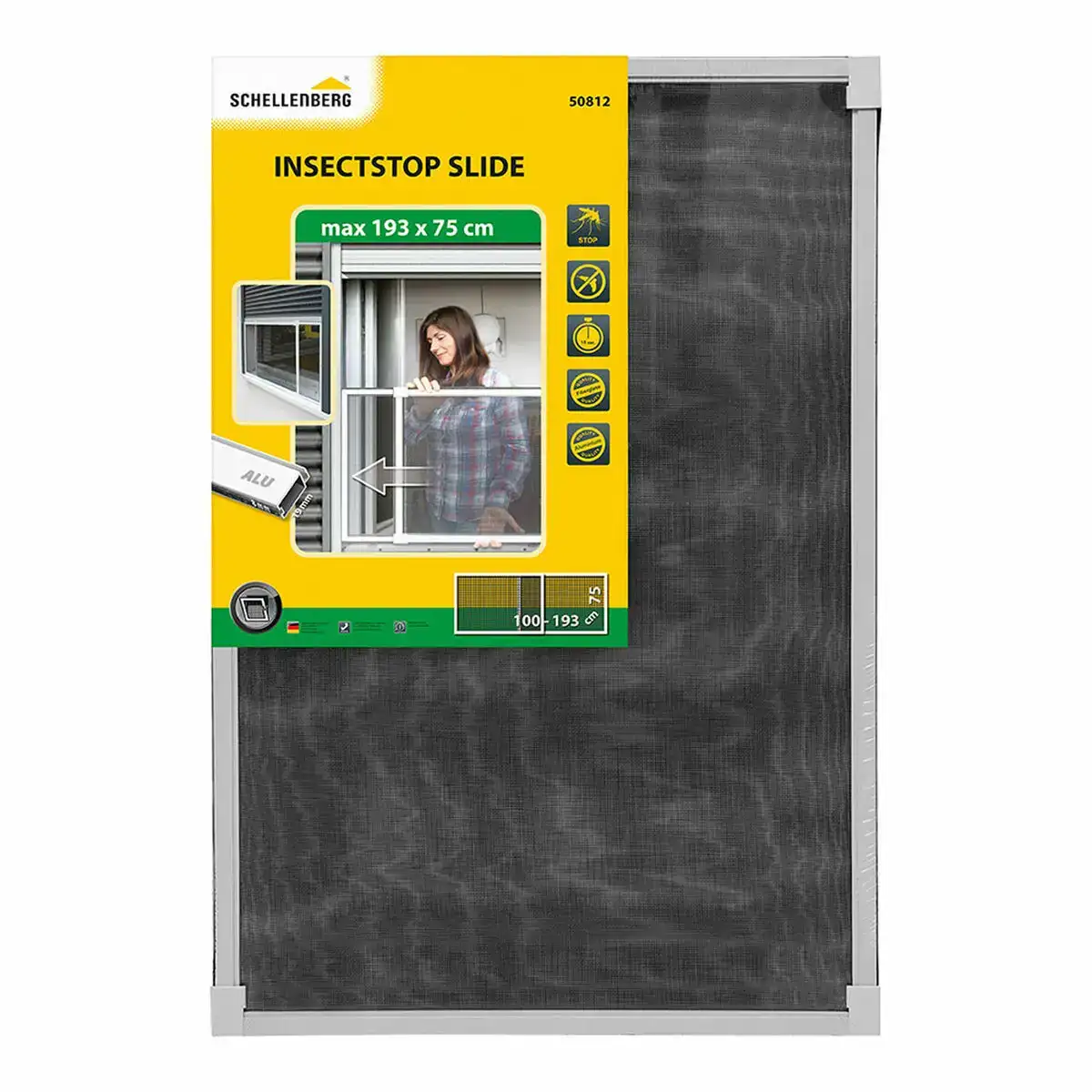 Moustiquaire schellenberg aluminium blanc extensible avec cadre fibre de verre 75 x 100 cm_9977. Bienvenue chez DIAYTAR COTE D'IVOIRE - Où le Shopping Rencontre la Qualité. Explorez notre sélection soigneusement conçue et trouvez des produits qui définissent le luxe abordable.
