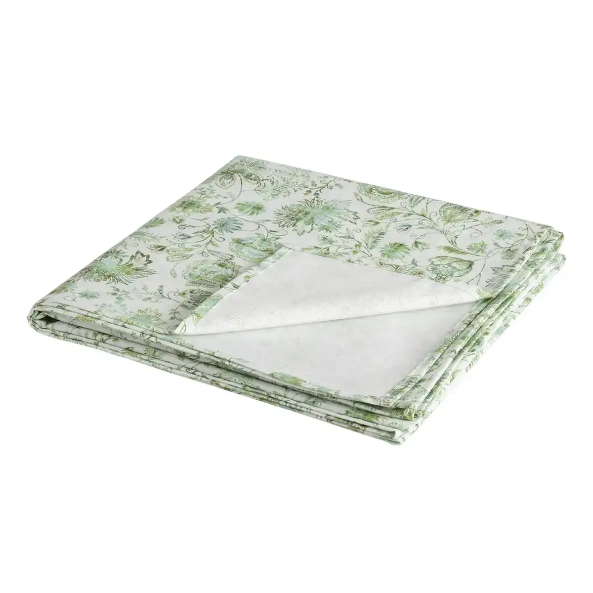 Nappe 140 x 140 cm polyester vert 100 coton_7587. Bienvenue sur DIAYTAR COTE D'IVOIRE - Là où Chaque Objet a une Âme. Plongez dans notre catalogue et trouvez des articles qui portent l'essence de l'artisanat et de la passion.
