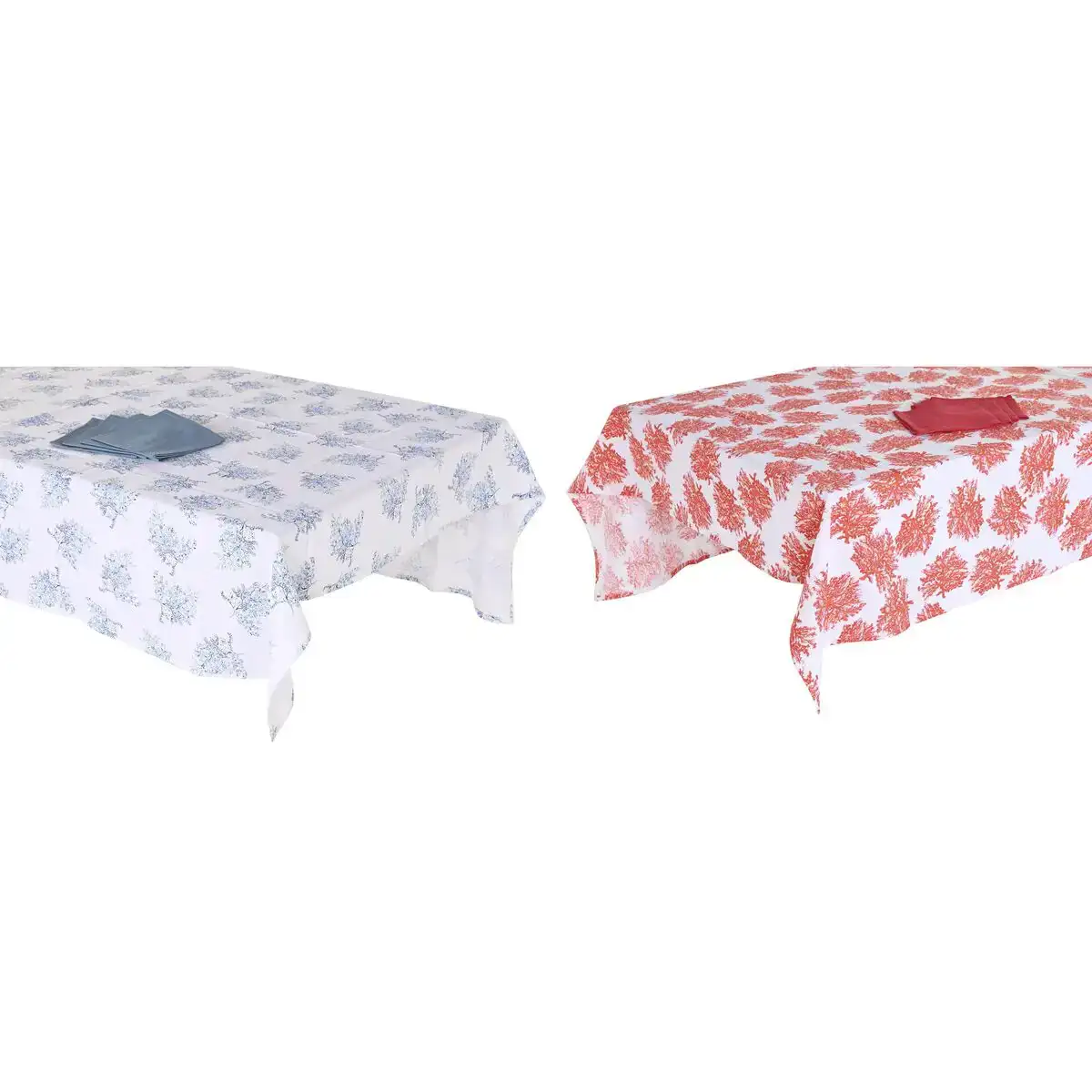 Nappe et serviettes de table dkd home decor 150 x 150 x 0 5 cm bleu fuchsia 2 unites _8689. DIAYTAR COTE D'IVOIRE - Votre Marché Virtuel au Côte d'Ivoire. Parcourez notre boutique en ligne pour trouver des trésors cachés, des articles indispensables du quotidien aux joyaux artistiques.