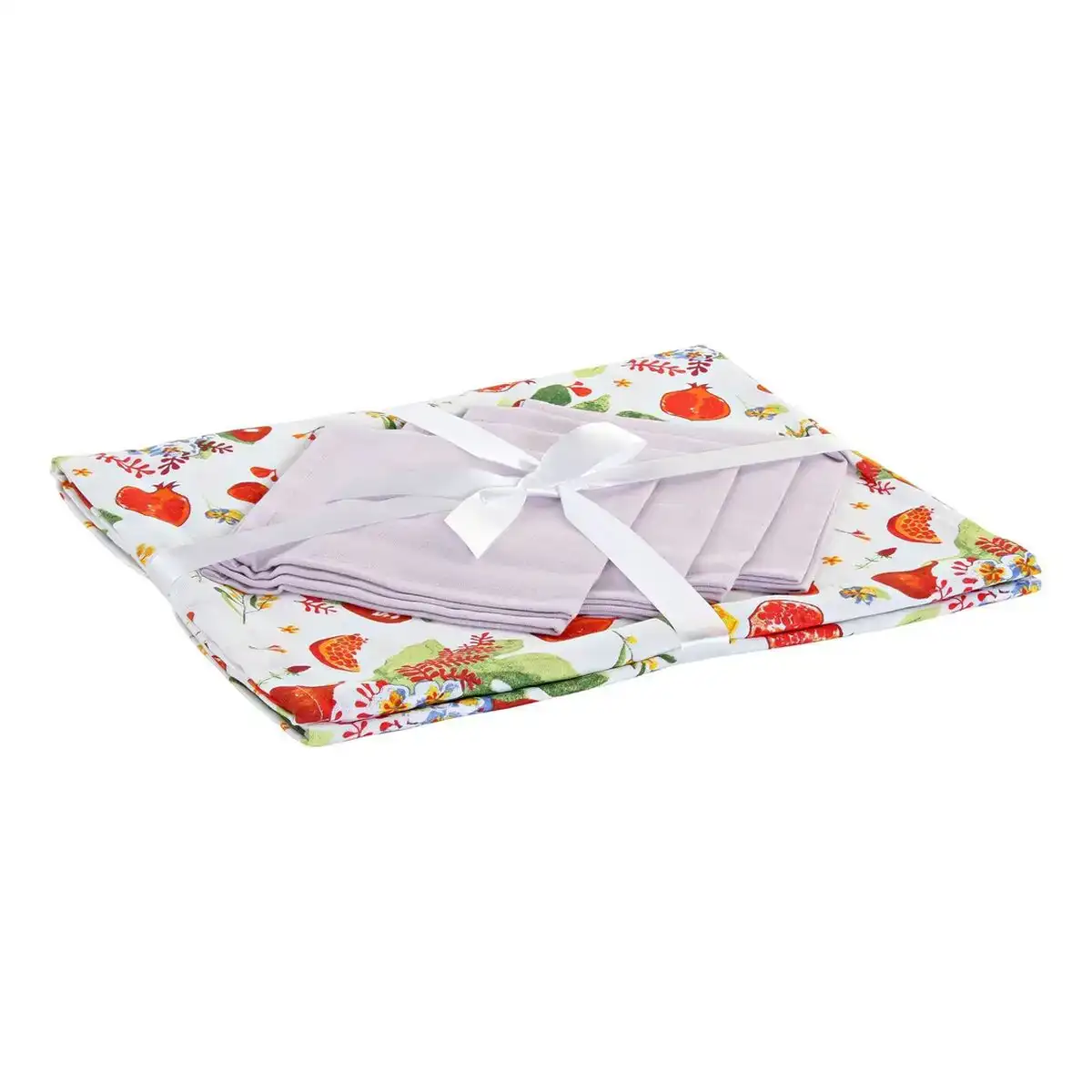 Nappe et serviettes de table dkd home decor 8424001798766 multicouleur 150 x 150 x 0 5 cm 5 pcs _5710. DIAYTAR COTE D'IVOIRE - Là où Chaque Achat a du Sens. Explorez notre gamme et choisissez des produits qui racontent une histoire, du traditionnel au contemporain.
