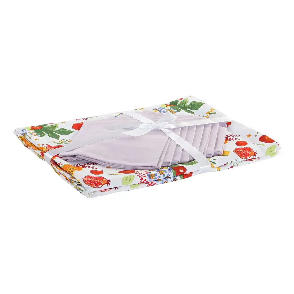 Nappe et serviettes de table dkd home decor lc 179877 papaye 150 x 250 x 0 5 cm multicouleur 9 pcs _7573. DIAYTAR COTE D'IVOIRE - Où le Shopping Devient une Aventure Culturelle. Plongez dans notre univers de produits qui célèbrent l'héritage et l'artisanat du Côte d'Ivoire.