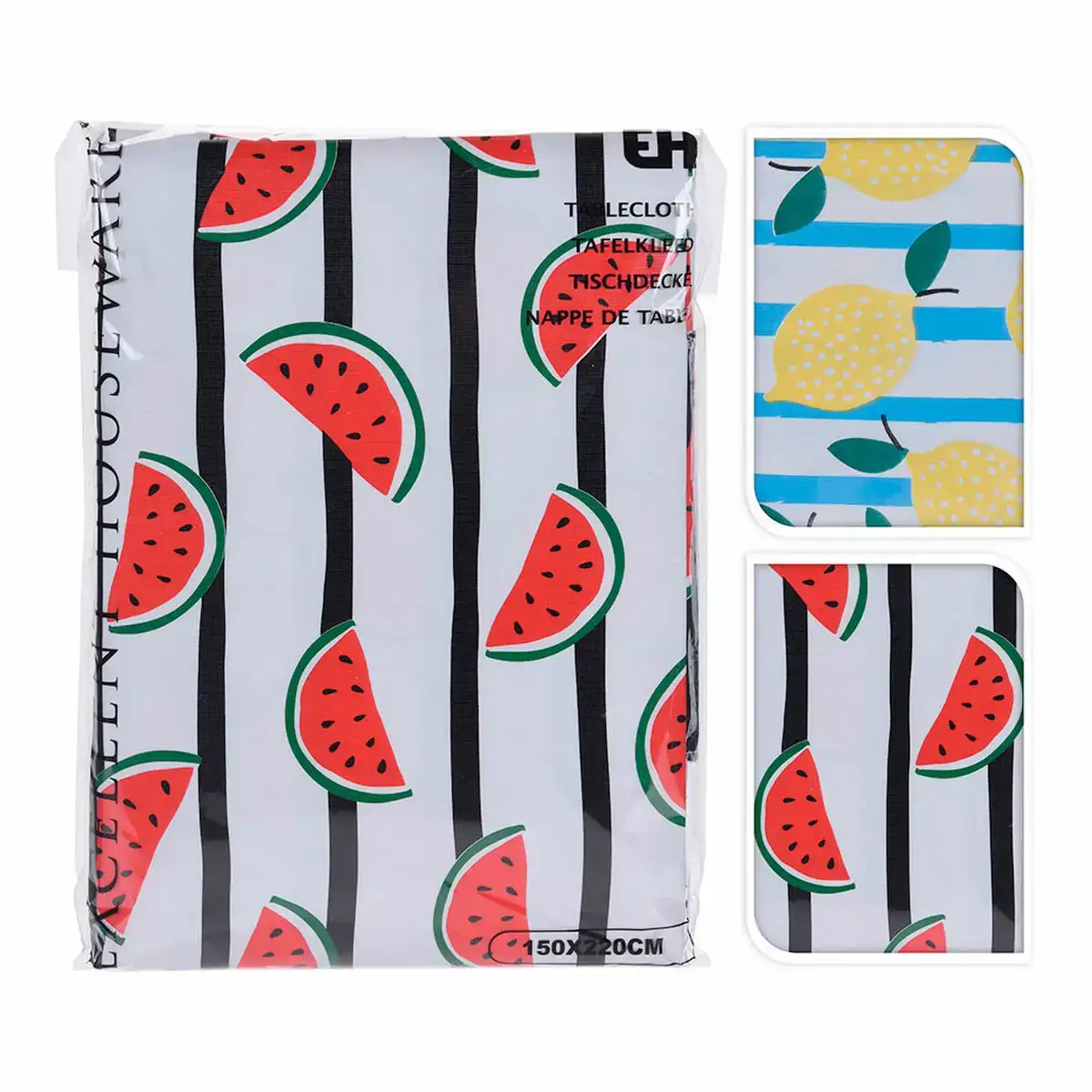 Nappe excellent houseware 150 x 220 cm multicouleur polypropylene_8852. Entrez dans l'Univers de DIAYTAR COTE D'IVOIRE - Où Choisir est un Voyage. Explorez notre gamme diversifiée et trouvez des articles qui répondent à tous vos besoins et envies.