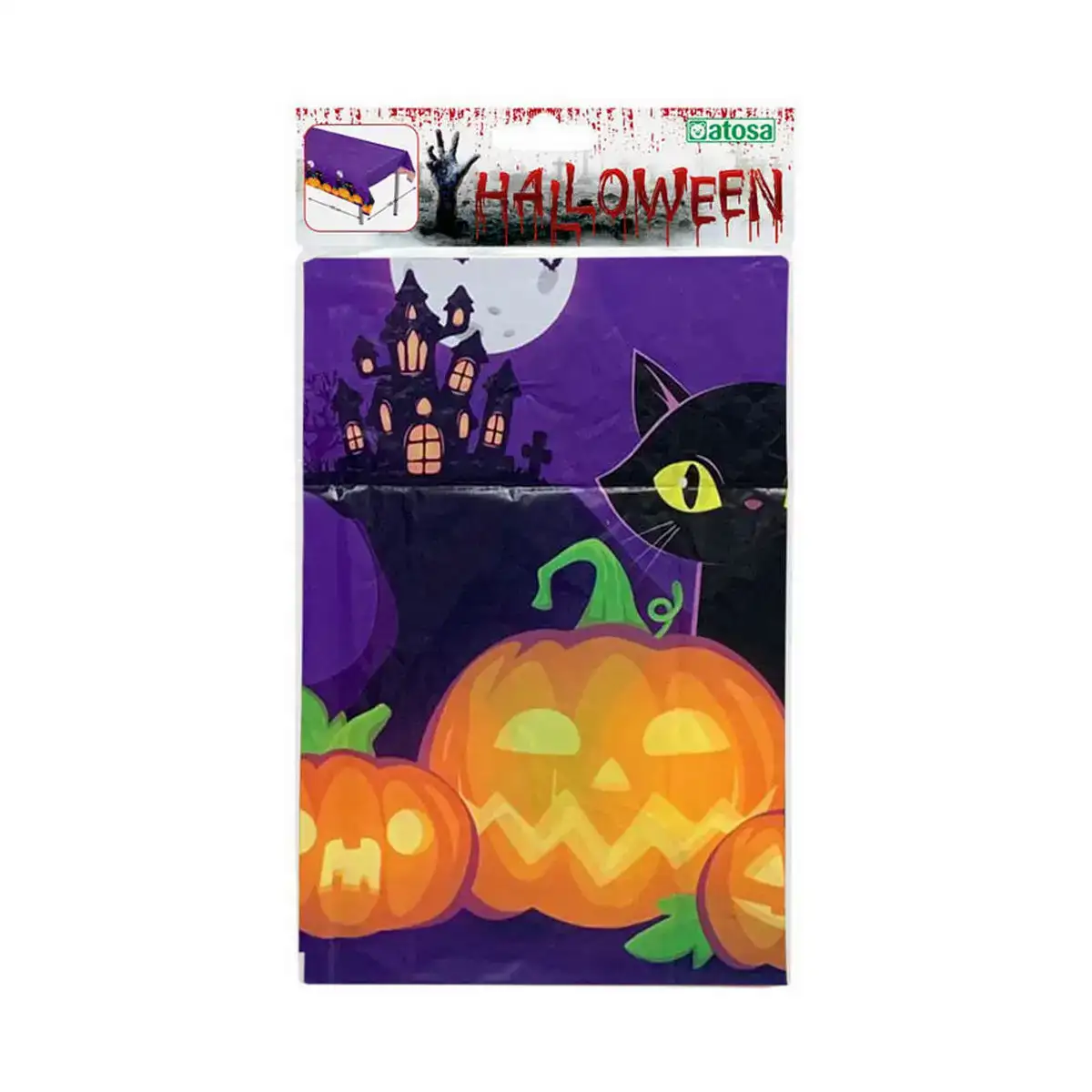 Nappe halloween 183 x 132 cm multicouleur_3096. Bienvenue chez DIAYTAR COTE D'IVOIRE - Où Chaque Achat Fait une Différence. Découvrez notre gamme de produits qui reflètent l'engagement envers la qualité et le respect de l'environnement.