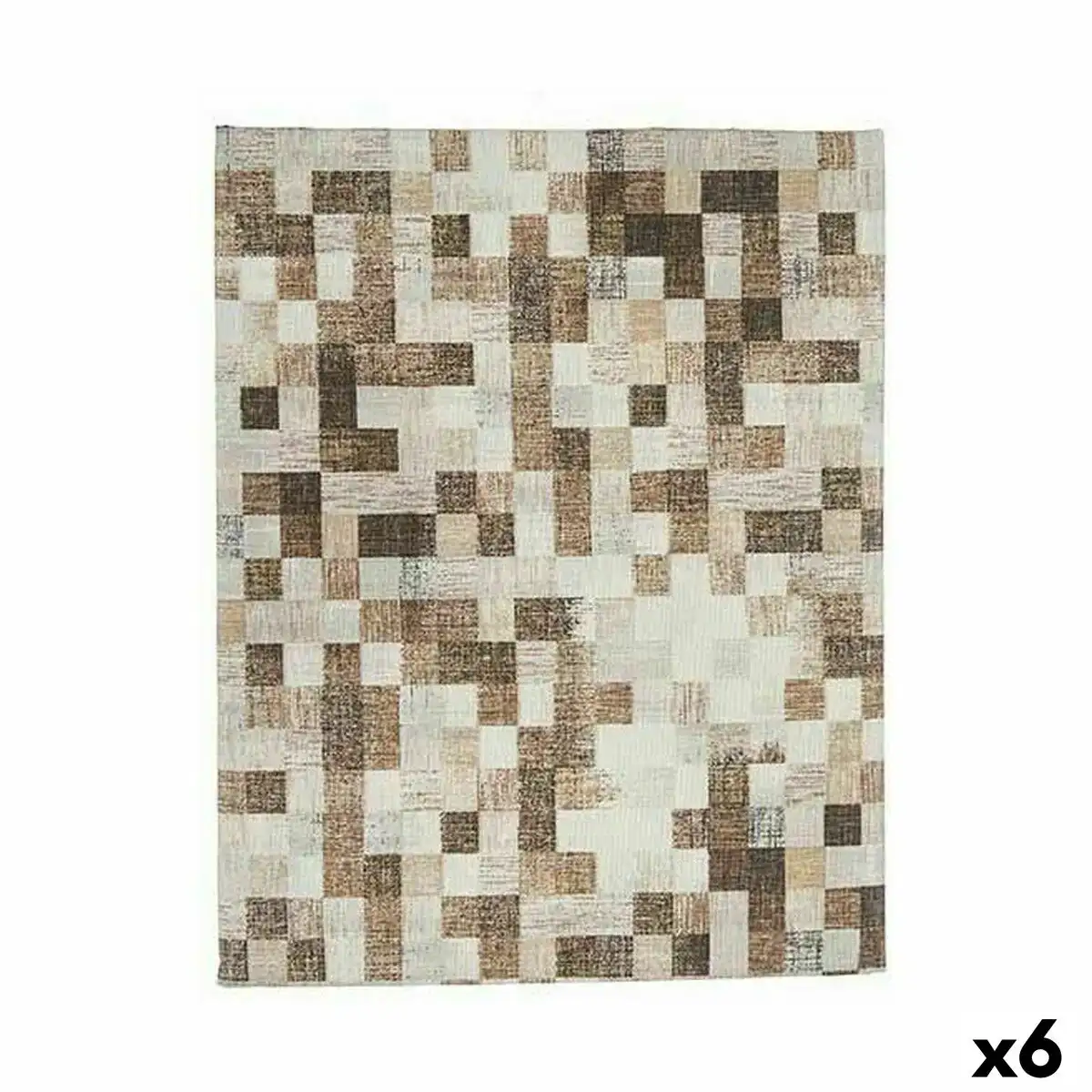 Nappe toile antitaches carreaux 140 x 180 cm beige 6 unites _1223. Entrez dans l'Univers de DIAYTAR COTE D'IVOIRE - Où le Choix Rencontre l'Authenticité. Explorez nos rayons virtuels et trouvez des produits qui incarnent la richesse de notre culture.