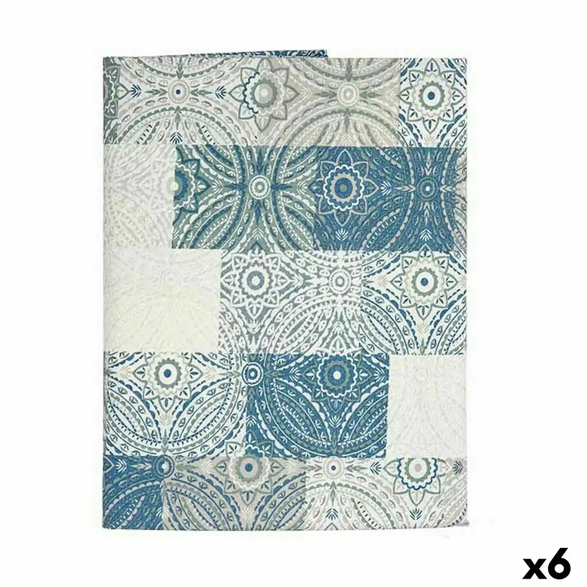 Nappe toile antitaches carrelage 140 x 180 cm bleu 6 unites _7669. DIAYTAR COTE D'IVOIRE - Là où la Qualité se Marque d'une Touche Côte d'Ivoireaise. Naviguez à travers notre boutique en ligne et choisissez des produits qui allient excellence et tradition.
