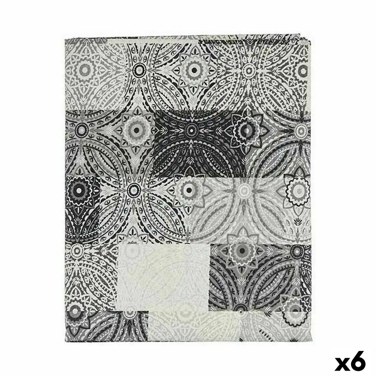 Nappe toile antitaches carrelage 140 x 180 cm gris 6 unites _1645. DIAYTAR COTE D'IVOIRE - Là où Choisir est une Affirmation de Style. Naviguez à travers notre boutique en ligne et choisissez des produits qui vous distinguent et vous valorisent.