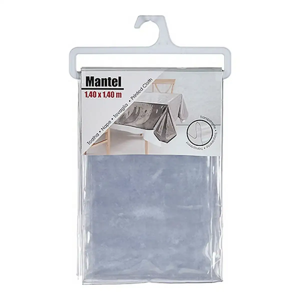 Nappe transparent plastique 140 x 140 cm _1926. DIAYTAR COTE D'IVOIRE - Votre Destination Shopping pour Tous. Parcourez notre boutique en ligne et découvrez une variété de produits pour satisfaire tous vos besoins et désirs.