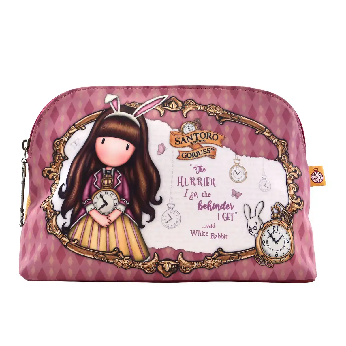 Necessaire de voyage gorjuss just one second saumon 29 x 17 5 x 10 5 cm _1641. DIAYTAR COTE D'IVOIRE - Où Choisir est un Plaisir Responsable. Explorez notre boutique en ligne et adoptez des produits qui reflètent notre engagement envers la durabilité.