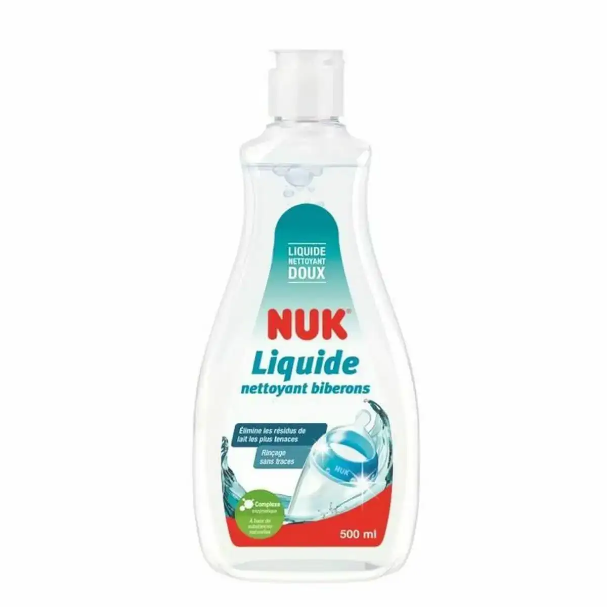 Nettoyant biberons nuk 500 ml_4513. DIAYTAR COTE D'IVOIRE - L'Art de Vivre avec Authenticité. Explorez notre gamme de produits artisanaux et découvrez des articles qui apportent une touche unique à votre vie.
