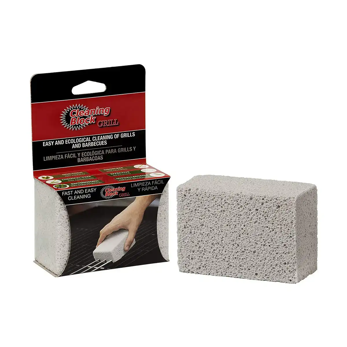 Nettoyant cleaning block 10 x 7 x 4 5 cm_2858. DIAYTAR COTE D'IVOIRE - Où le Shopping Devient une Aventure Culturelle. Plongez dans notre univers de produits qui célèbrent l'héritage et l'artisanat du Côte d'Ivoire.