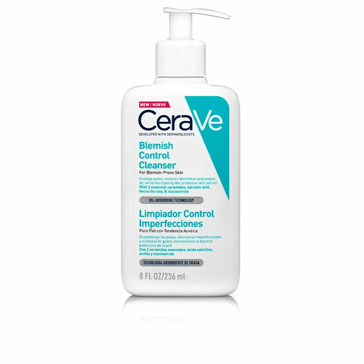 Nettoyant visage cerave blemish 236 ml_2498. DIAYTAR COTE D'IVOIRE - Votre Oasis de Shopping en Ligne. Explorez notre boutique et découvrez des produits qui ajoutent une touche de magie à votre quotidien.