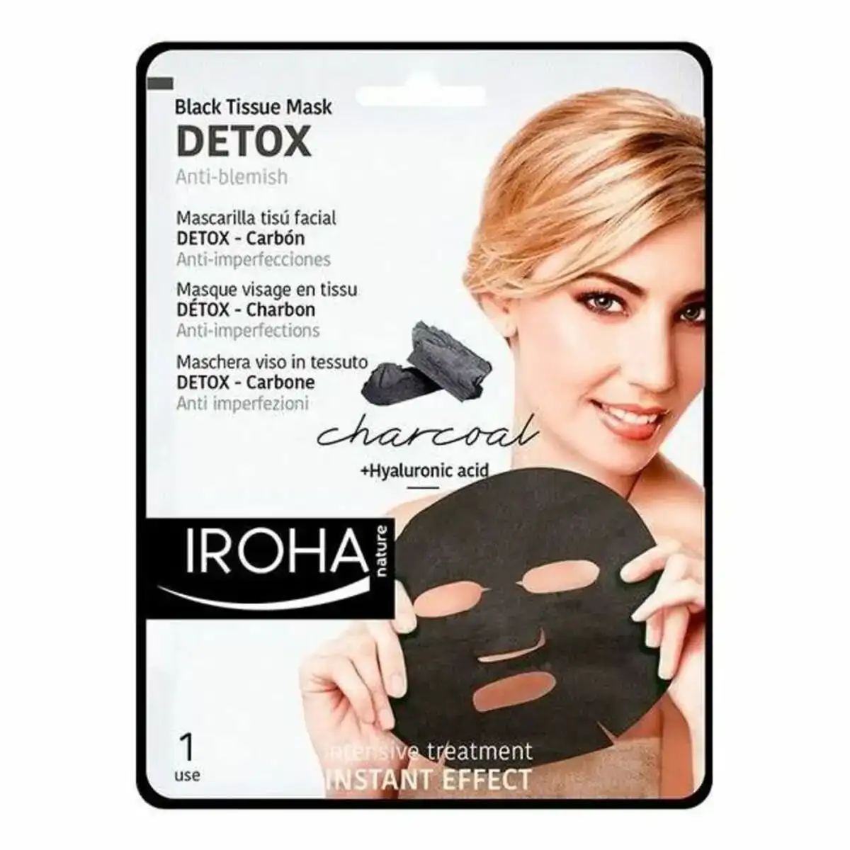 Nettoyant visage detox charcoal black iroha_7451. DIAYTAR COTE D'IVOIRE - Où l'Élégance Rencontré l'Accessibilité. Parcourez notre catalogue et trouvez des produits qui apportent une touche de sophistication à votre vie quotidienne sans compromettre votre budget.