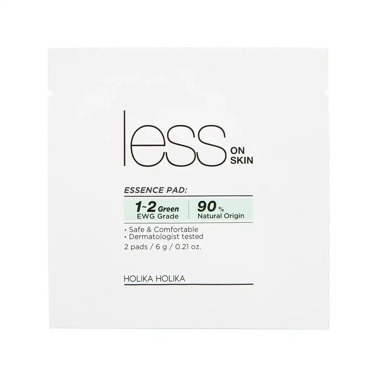 Nettoyant visage holika holika less on skin coussinets 2 pieces_6582. Bienvenue chez DIAYTAR COTE D'IVOIRE - Où l'Authenticité Rencontre l'Accessibilité. Explorez notre sélection abordable et découvrez des articles qui incarnent l'essence du Côte d'Ivoire.