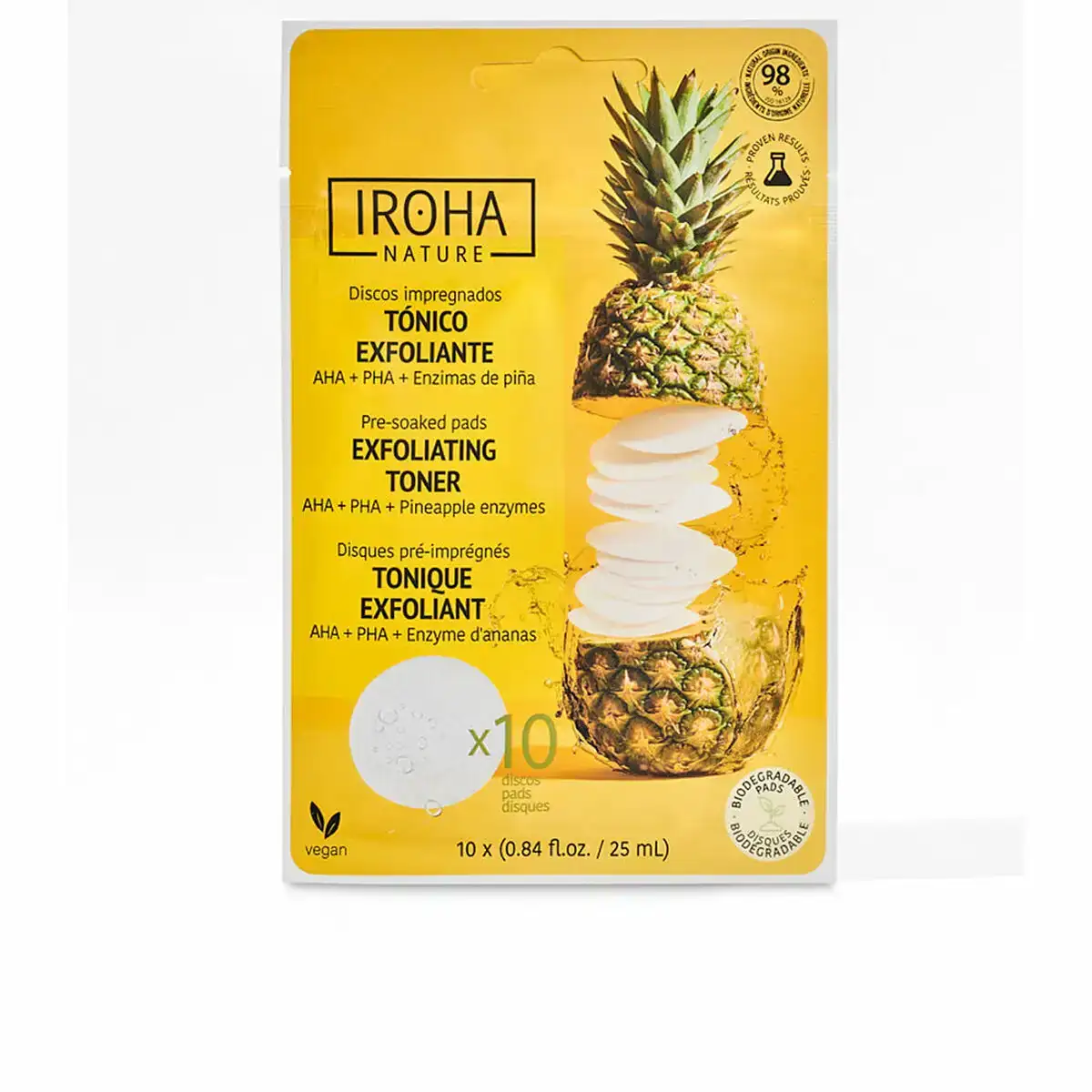 Nettoyant visage iroha exfoliating toner_3080. DIAYTAR COTE D'IVOIRE - Où la Qualité est Notre Engagement. Explorez notre boutique en ligne pour découvrir des produits conçus pour vous apporter satisfaction et plaisir.