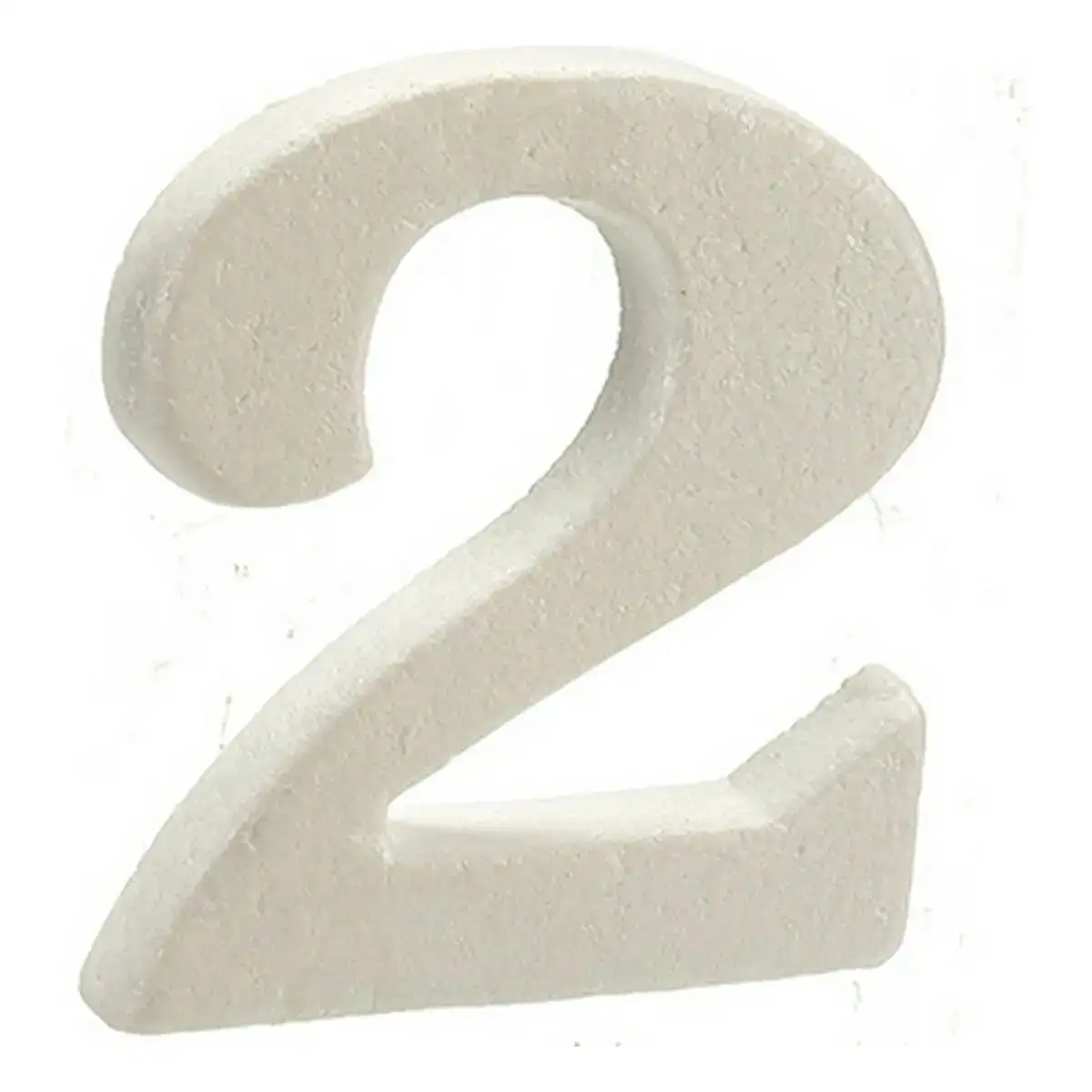 Numero 2 blanc polystyrene 2 x 15 x 10 cm 12 unites _6083. DIAYTAR COTE D'IVOIRE - Où la Tradition Renouvelée Rencontre l'Innovation. Explorez notre gamme de produits qui fusionnent l'héritage culturel avec les besoins contemporains.