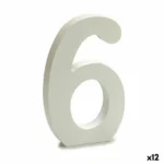 Numero 6 bois blanc 1 8 x 21 x 17 cm 12 unites _4679. Bienvenue sur DIAYTAR COTE D'IVOIRE - Où l'Élégance Rencontrer la Tradition. Explorez notre gamme variée et trouvez des articles qui marient le chic moderne au charme ancestral.