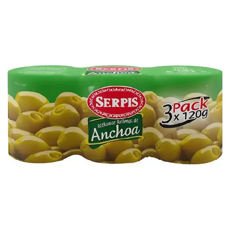 Olives serpis farci d anchois 3 x 50 g _1642. Entrez dans le Monde de DIAYTAR COTE D'IVOIRE - Où Chaque Article Raconte une Histoire Unique. Explorez notre boutique en ligne pour dénicher des trésors qui incarnent l'âme du Côte d'Ivoire.