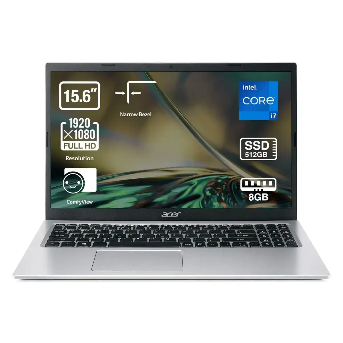 Ordinateur portable acer aspire 3 a315 58 espagnol qwerty 15 6 i7 1165g7 512 gb ssd 8 gb ram_2716. DIAYTAR COTE D'IVOIRE - Là où Choisir est un Acte d'Amour pour la Culture Côte d'Ivoireaise. Explorez notre gamme et choisissez des produits qui célèbrent la richesse de notre patrimoine.