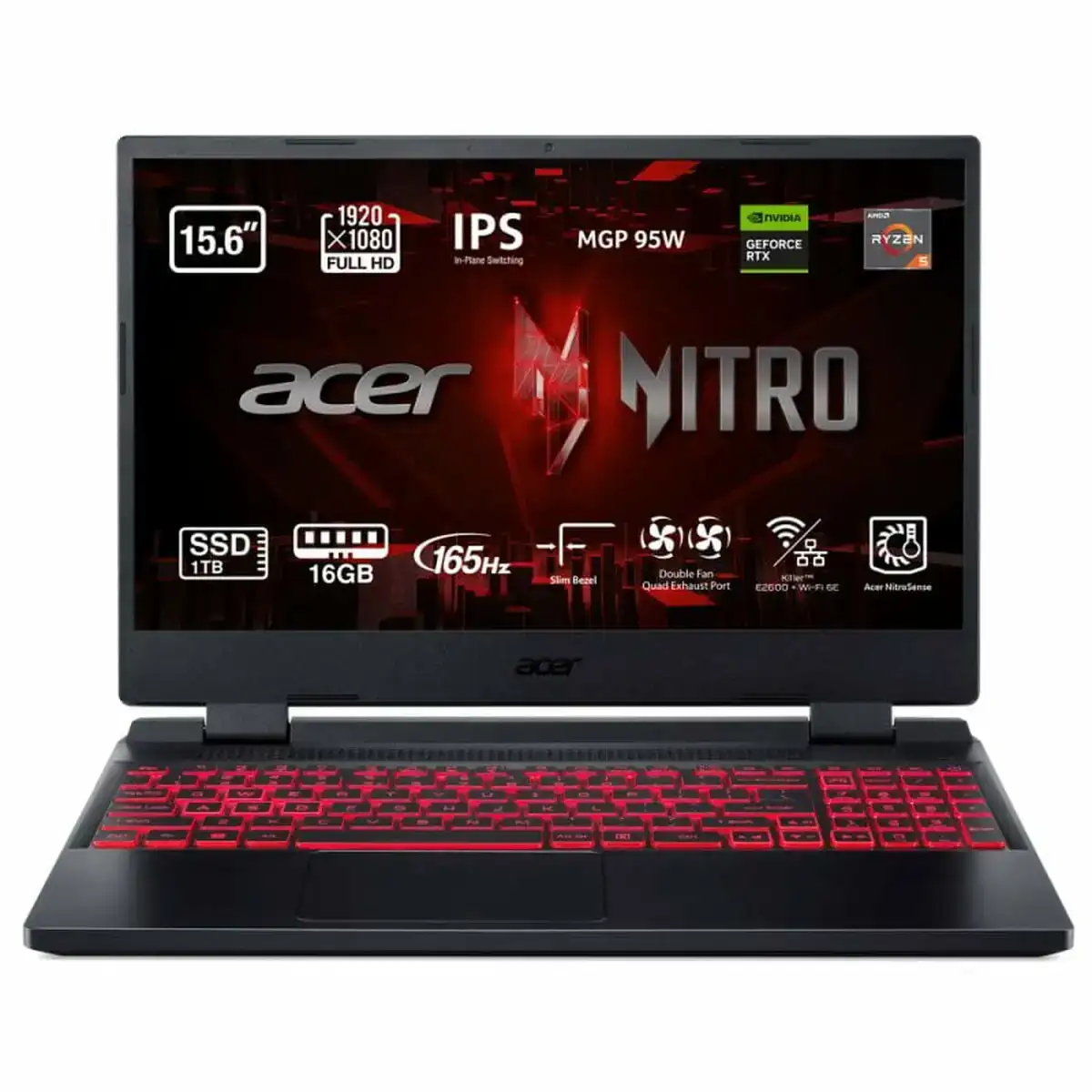 Ordinateur portable acer nitro 5 an515 47 r5k6 espagnol qwerty amd ryzen 5 7535hs 16 gb ram 1 tb ssd_8119. DIAYTAR COTE D'IVOIRE - Votre Destination pour un Shopping Unique. Parcourez notre catalogue et trouvez des articles qui expriment votre singularité et votre style.