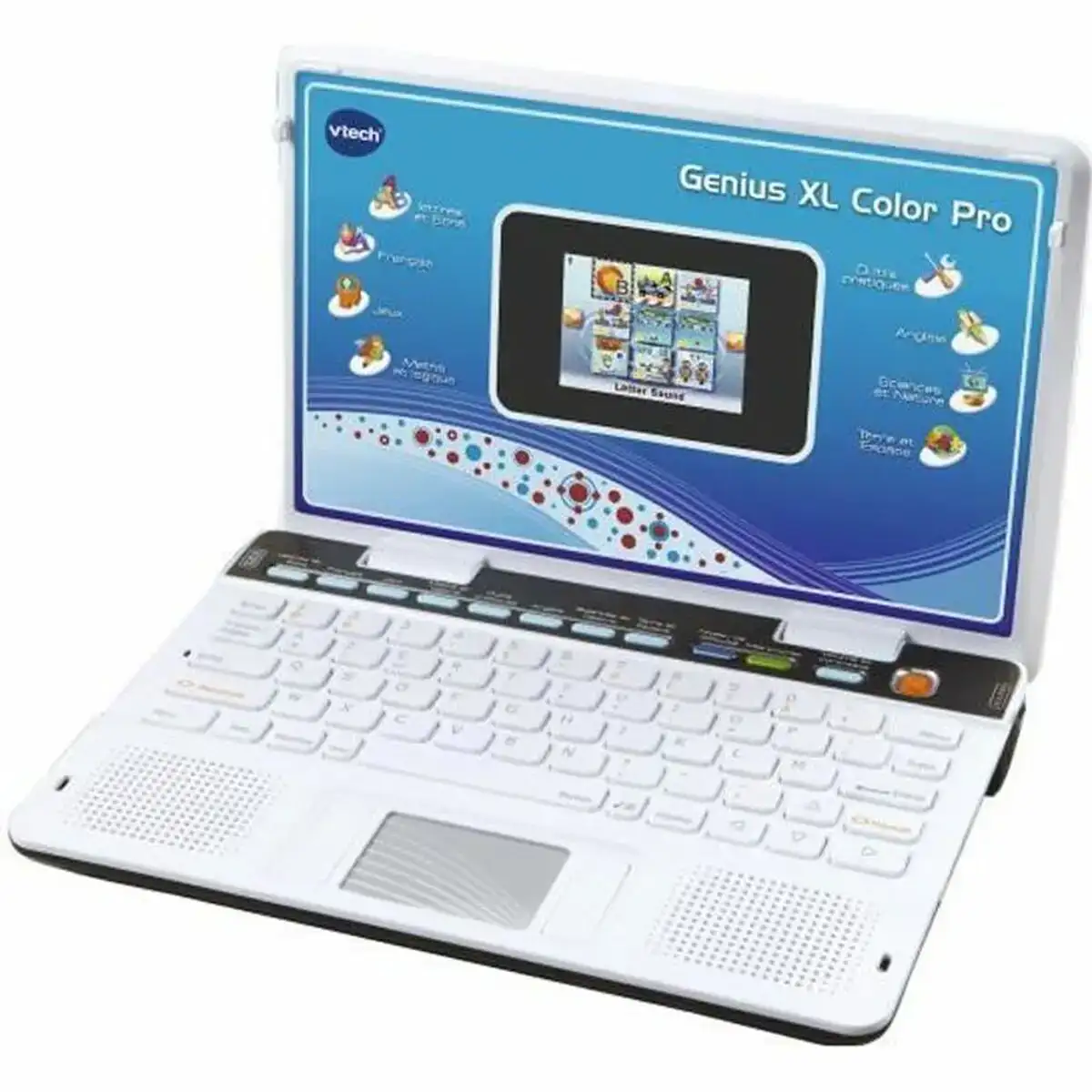 Ordinateur portable genius xl pro vtech genius xl pro fr en jouet interactif fr en 6 ans_7629. DIAYTAR COTE D'IVOIRE - Là où Chaque Clic Compte. Parcourez notre boutique en ligne et laissez-vous guider vers des trouvailles uniques qui enrichiront votre quotidien.