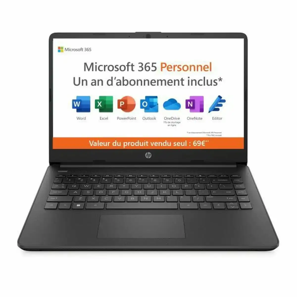 Ordinateur portable hp dq0075nf intel celeron n4120 4 gb ram 14 128 gb azerty francais_2510. DIAYTAR COTE D'IVOIRE - Là où Choisir est un Acte d'Amour pour la Culture Côte d'Ivoireaise. Explorez notre gamme et choisissez des produits qui célèbrent la richesse de notre patrimoine.