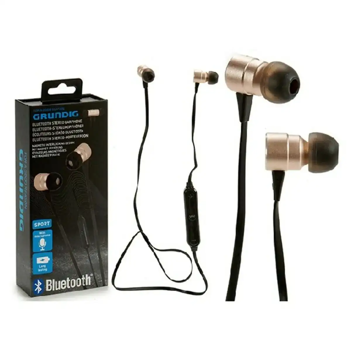 Oreillette bluetooth grundig microphone_3549. DIAYTAR COTE D'IVOIRE - Où le Shopping Devient une Aventure Culturelle. Plongez dans notre univers de produits qui célèbrent l'héritage et l'artisanat du Côte d'Ivoire.