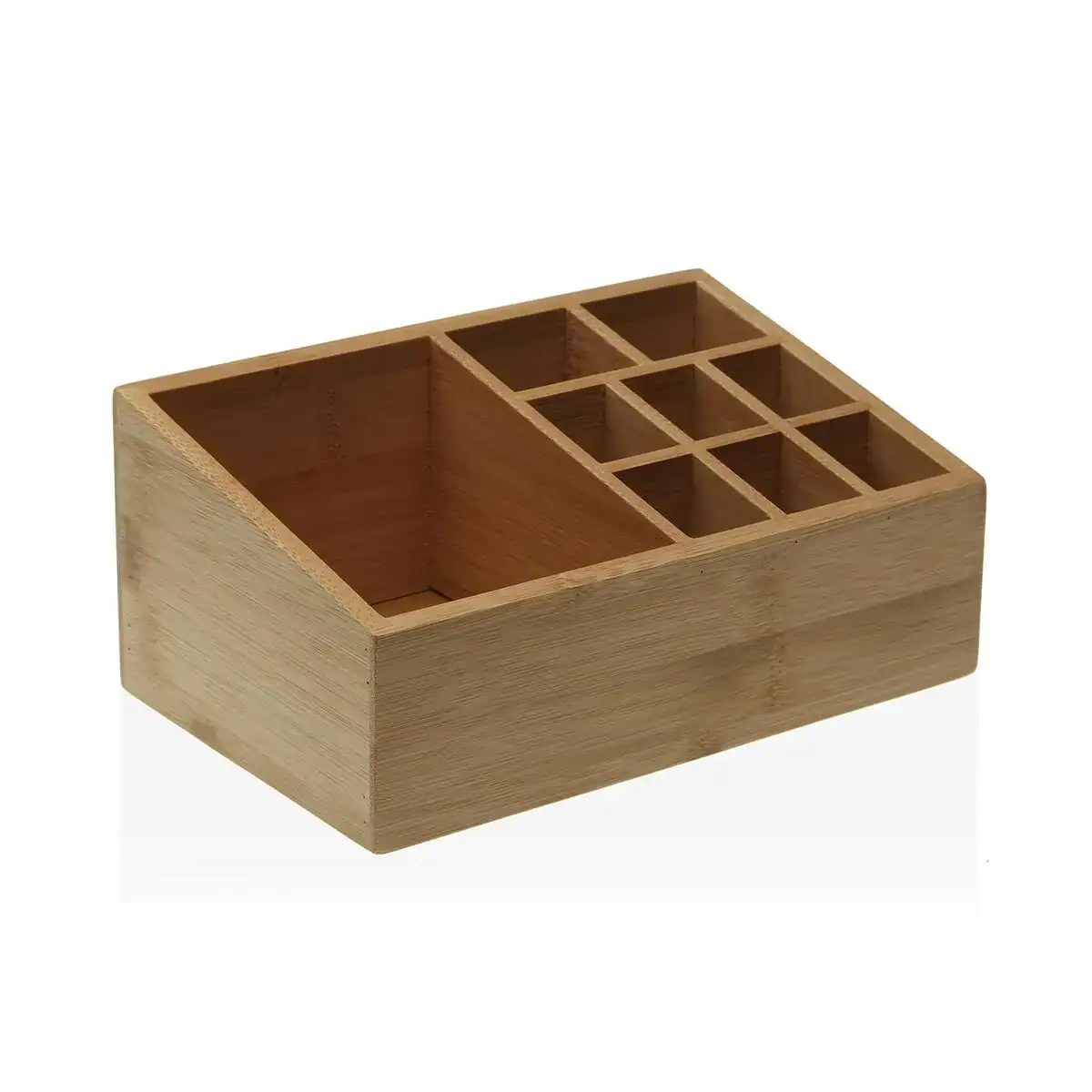 Organisateur de maquillage versa 13 x 8 8 x 20 cm acier bambou_1876. DIAYTAR COTE D'IVOIRE - Votre Portail Vers l'Élégance Accessible. Parcourez notre boutique en ligne pour découvrir des produits qui incarnent le luxe à des prix abordables.