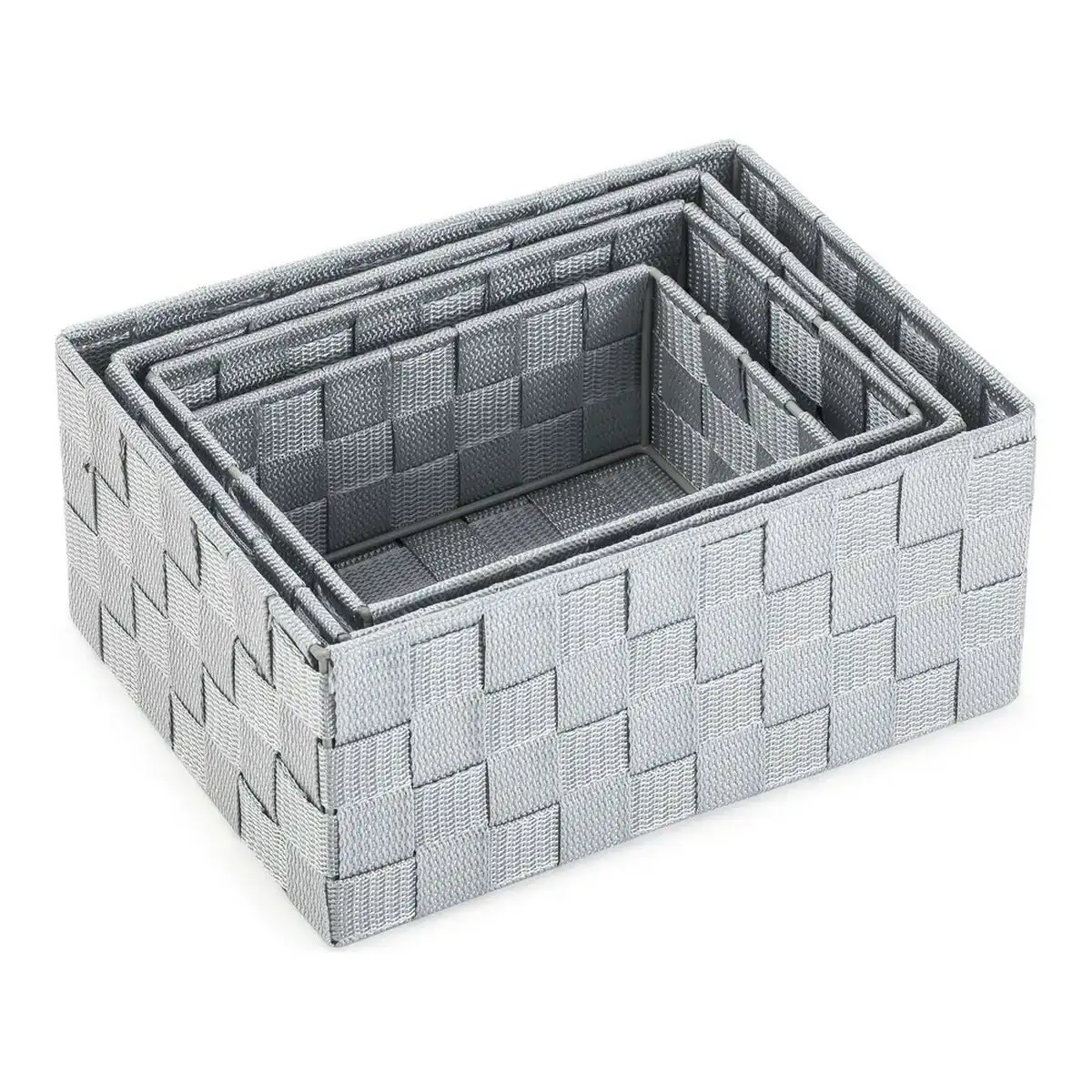 Organisateur polyvalent confortime plastique lot 4 pcs _8997. DIAYTAR COTE D'IVOIRE - Votre Plateforme Shopping Engagée. Explorez notre catalogue et choisissez des produits qui reflètent notre dévouement envers la qualité et la satisfaction du client.