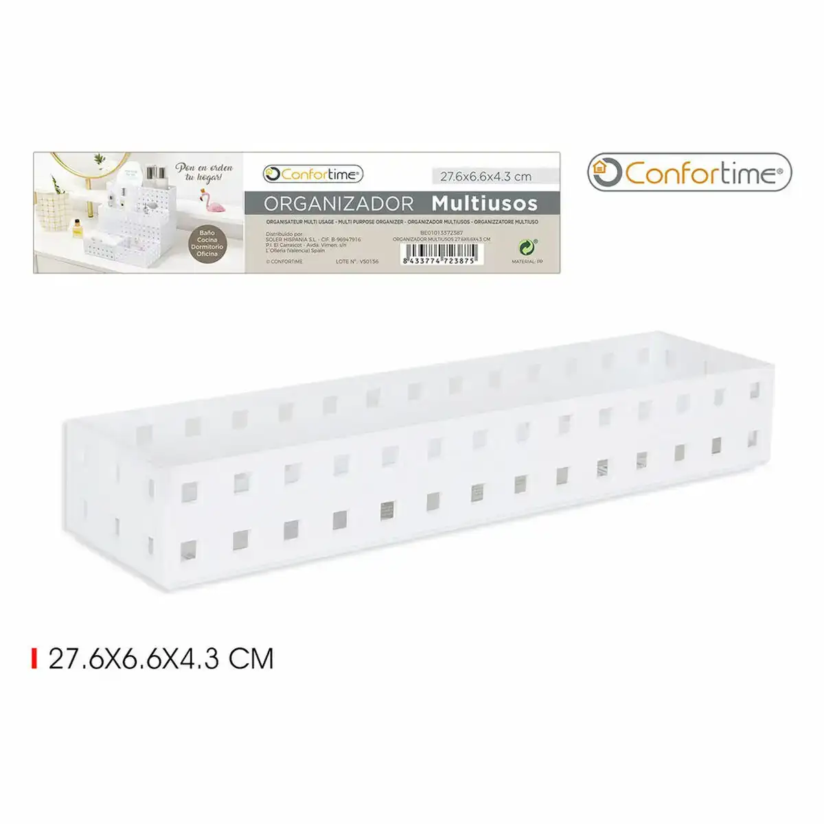 Organisateur polyvalent confortime_7069. Plongez dans l'Univers de DIAYTAR COTE D'IVOIRE - Où la Qualité et la Diversité se rencontrent. Parcourez nos rayons virtuels pour trouver des produits répondant à tous les besoins, du confort de votre foyer.