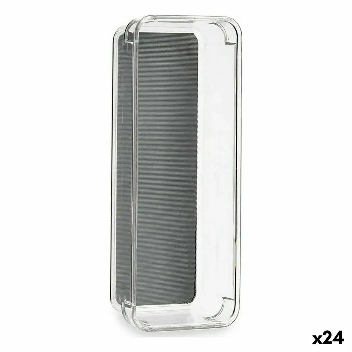 Organiseur de tiroirs plastique recycle gris 9 3 x 4 5 x 23 cm 24 unites _8699. DIAYTAR COTE D'IVOIRE - Où Chaque Produit a son Histoire à Raconter. Parcourez notre catalogue et découvrez des articles qui portent en eux la passion et l'histoire du Côte d'Ivoire.