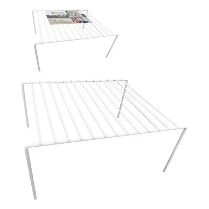 Organiseur pour placard de cuisine confortime metal blanc 26 x 31 2 x 14 2 cm _4997. DIAYTAR COTE D'IVOIRE - L'Art de Vivre le Shopping Éthique. Parcourez notre gamme et choisissez des produits qui reflètent notre engagement envers des pratiques durables.