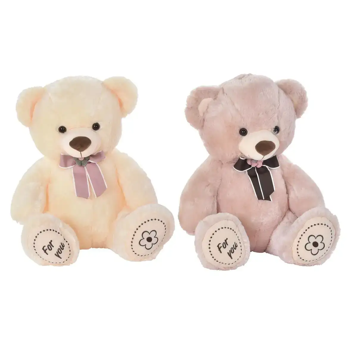 Ours en peluche dkd home decor lien beige marron enfant ours 40 x 40 x 50 cm 2 unites _2613. Entrez dans l'Univers de DIAYTAR COTE D'IVOIRE - Où le Shopping Devient une Découverte. Explorez nos rayons et dénichez des trésors qui illuminent votre quotidien.