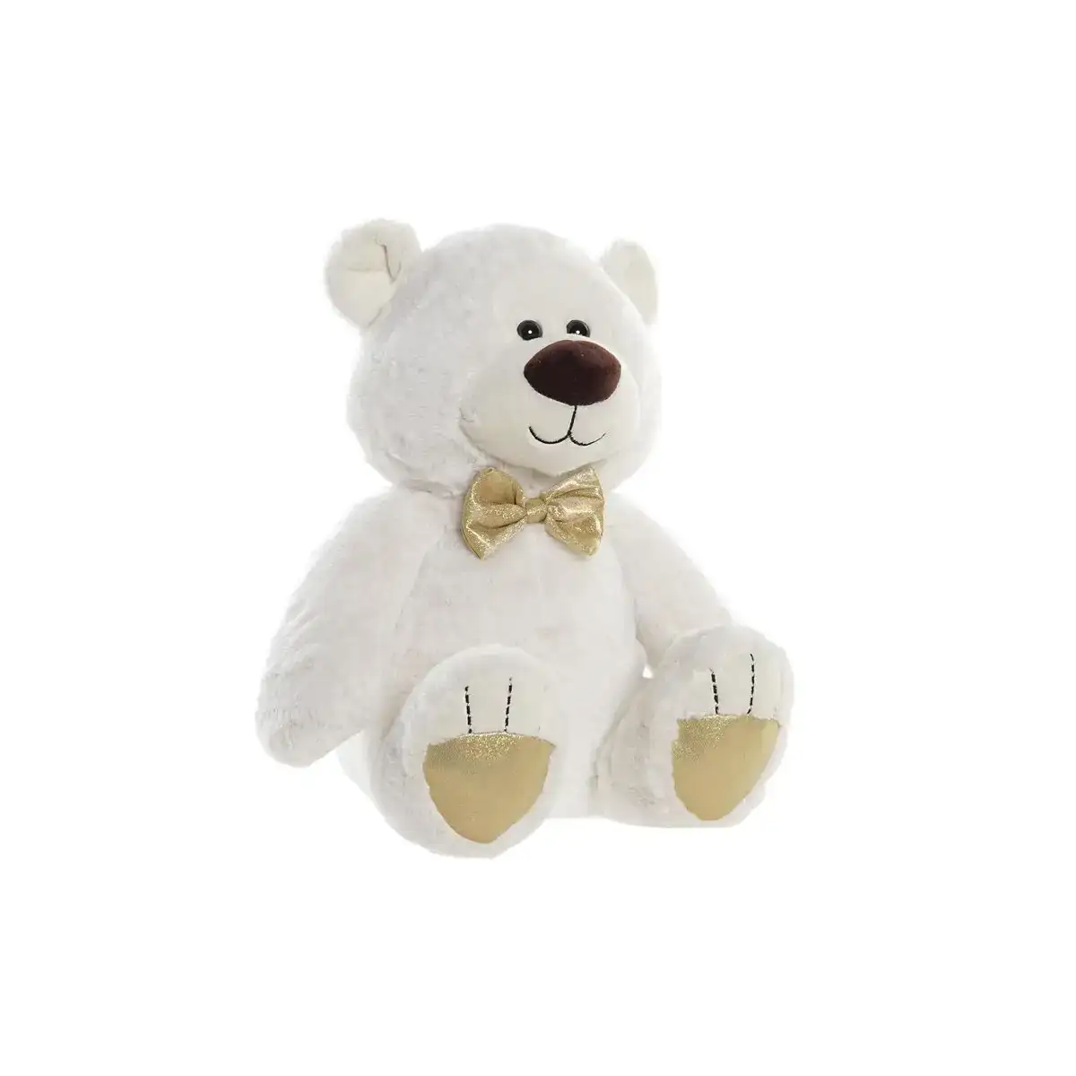 Ours en peluche dkd home decor noeud papillon blanc dore metal enfant ours 30 x 40 cm 25 x 25 x 30 cm_9082. Bienvenue dans l'univers captivant de DIAYTAR COTE D'IVOIRE - Votre Plateforme de Shopping Tout-en-Un. Parcourez notre boutique en ligne pour découvrir des produits uniques, allant des articles ménagers aux élégants accessoires de mode.