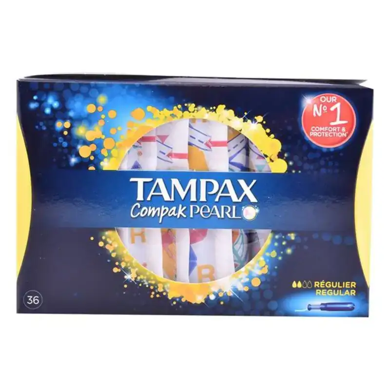 Pack de tampons pearl regular tampax tampax pearl compak 36 uds 36 unites _9819. DIAYTAR COTE D'IVOIRE - Votre Boutique en Ligne, Votre Choix Illimité. Parcourez nos rayons et découvrez des produits qui vous inspirent, de la mode à la maison et bien plus.