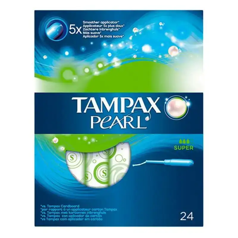 Pack de tampons pearl super tampax tampax pearl 24 uds 24 uds_3329. Entrez dans l'Univers de DIAYTAR COTE D'IVOIRE - Où l'Authenticité Renouvelle Votre Quotidien. Explorez notre gamme de produits et trouvez des articles qui reflètent votre essence.