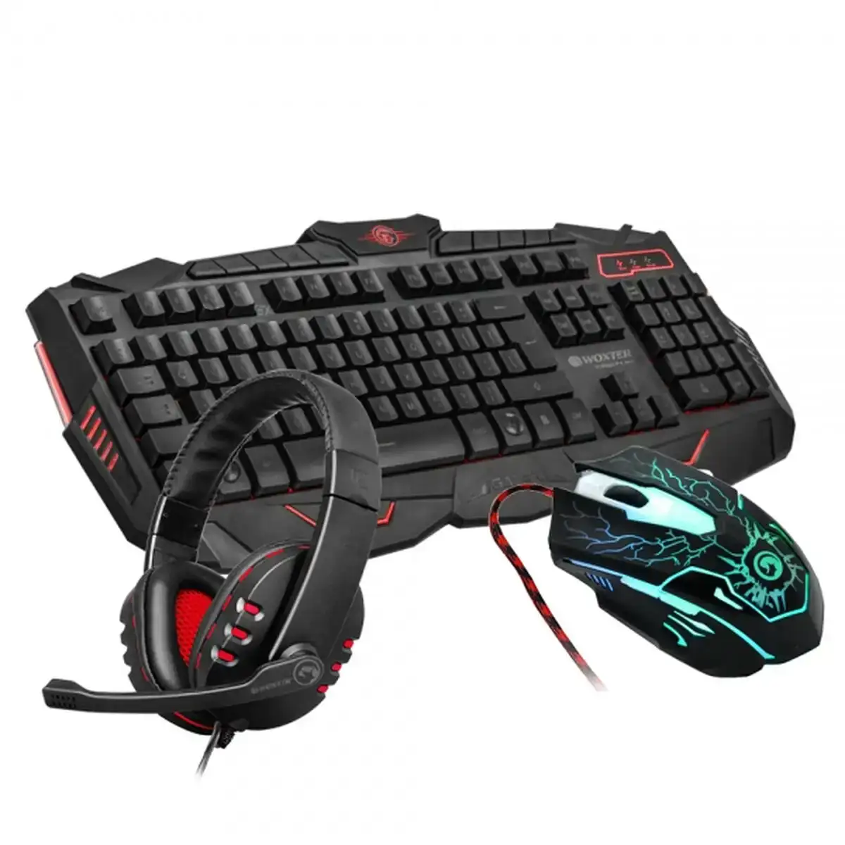 Pack gaming woxter stinger fx 80 megakit espagnol qwerty_1706. DIAYTAR COTE D'IVOIRE - L'Art de Vivre le Shopping Éthique. Parcourez notre gamme et choisissez des produits qui reflètent notre engagement envers des pratiques durables.