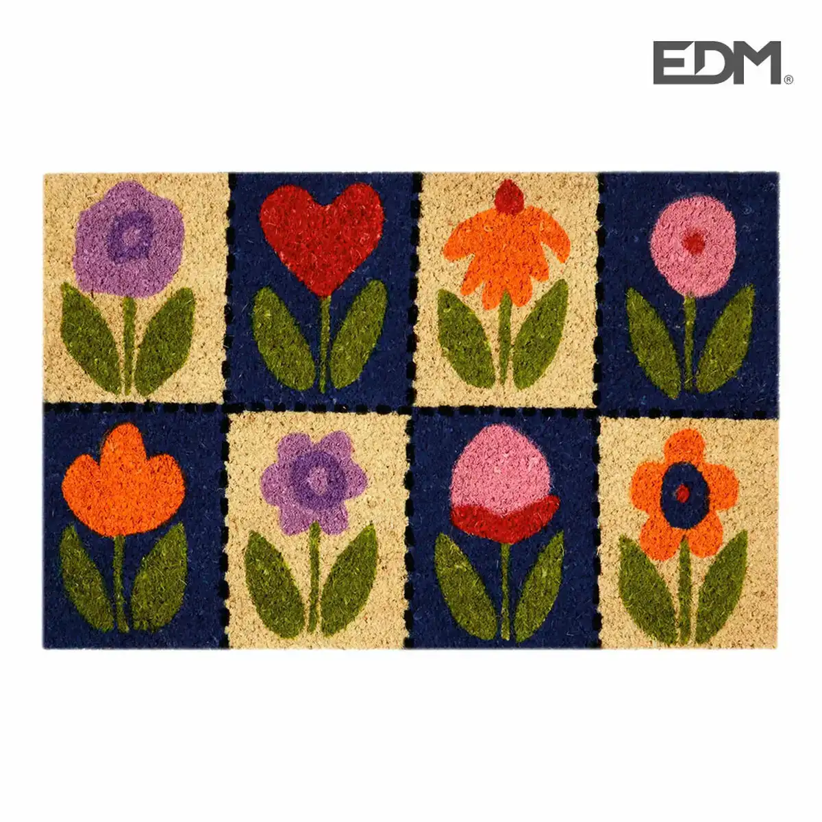Paillasson edm multicouleur 60 x 40 cm_7489. DIAYTAR COTE D'IVOIRE - Là où Choisir est une Célébration de l'Artisanat. Explorez notre gamme variée et choisissez des produits qui incarnent la tradition et le talent des artisans du Côte d'Ivoire.