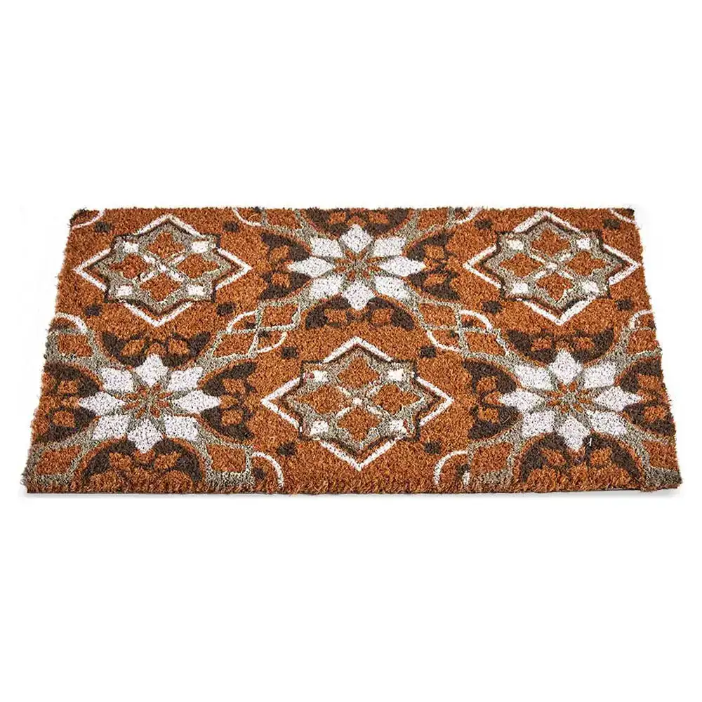 Paillasson Marron Carrelage Fibres de coco (40 x 1,5 x 60 cm)