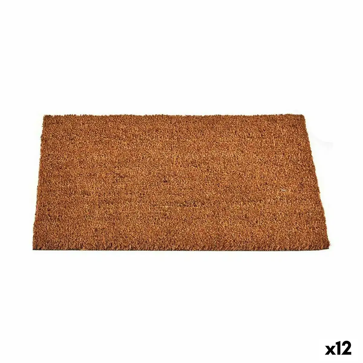 Paillasson marron fibres de coco 40 x 1 5 x 60 cm 12 unites _9315. Bienvenue chez DIAYTAR COTE D'IVOIRE - Où le Shopping Rime avec Diversité. Plongez dans notre univers de produits et découvrez des trésors qui représentent la richesse culturelle du Côte d'Ivoire.