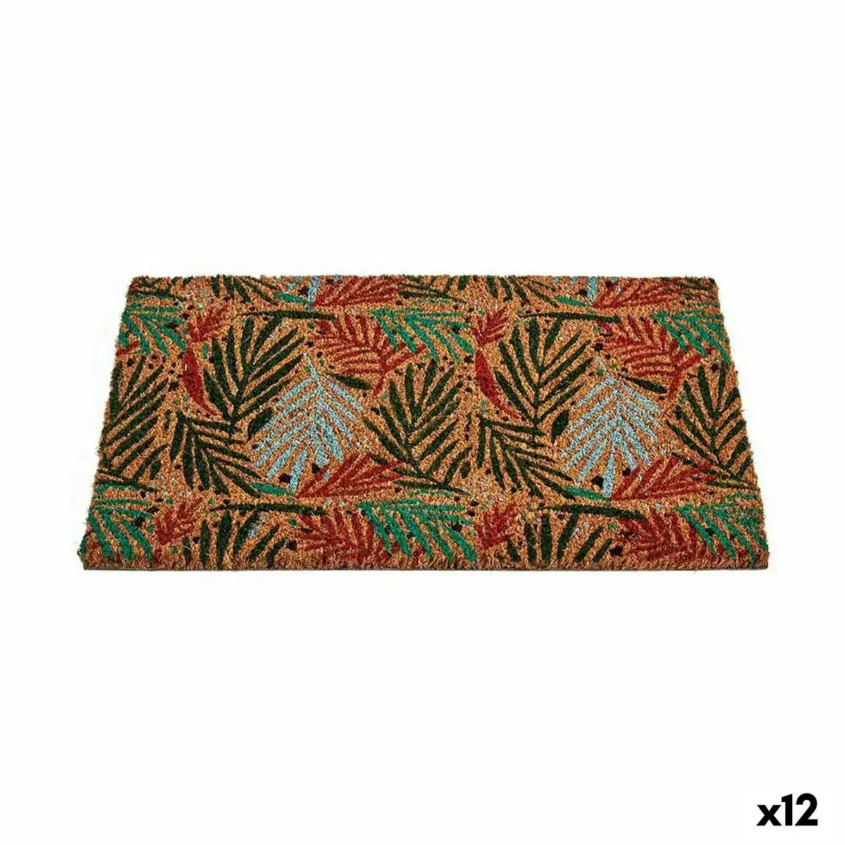 Paillasson multicouleur fibres de coco 40 x 1 5 x 60 cm 12 unites _4043. DIAYTAR COTE D'IVOIRE - L'Art de Vivre le Shopping Inspiré. Parcourez notre catalogue et choisissez des produits qui reflètent votre passion pour la beauté et l'authenticité.