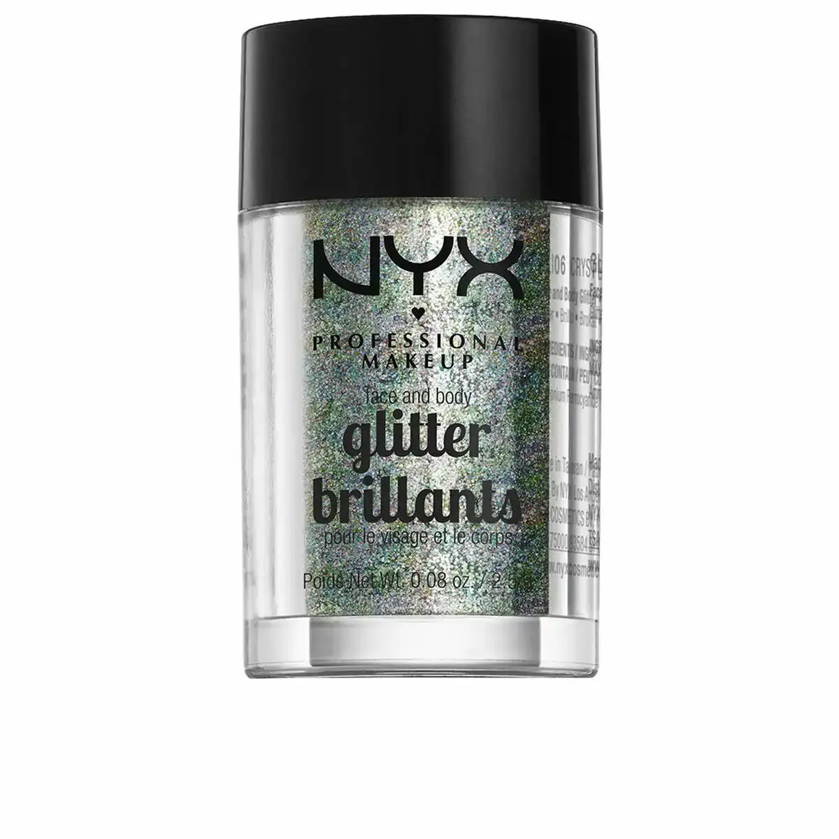 Paillettes nyx glitter brillants crystal 2 5 g_1257. Entrez dans l'Univers de DIAYTAR COTE D'IVOIRE - Où Choisir est un Plaisir. Explorez notre gamme variée et trouvez des articles qui parlent à votre cœur et à votre style.